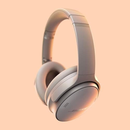 Bose QuietComfort Wireless Noise Cancelling Headphones, Bluetooth Over Ear Headphones with Up To 24 Hours of Battery Life, Sandstone - Limited Edition — view 2