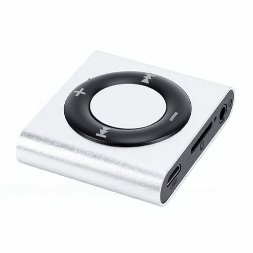 OPPWONG Portable MP3 Player for Kids and Students (Silver Gray) — view 3