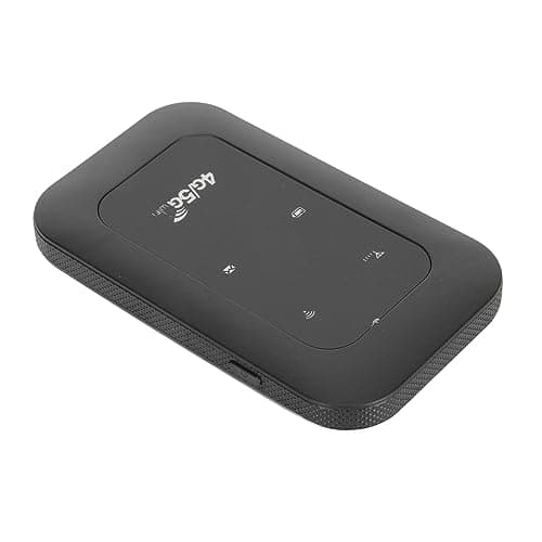 Cuifati 4G LTE Mobile WiFi Hotspot, Portable WiFi Router with SIM Card Slot, 4G Travel LTE Router Support 10 Devices Connection, Mini Mobile Hotspot for Travel Vacation Gathering