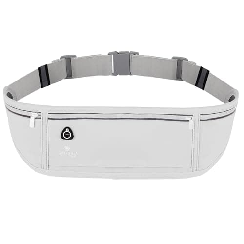 QZLSAYSL Running Belt, Grey Running Belt，Waterproof，Grey