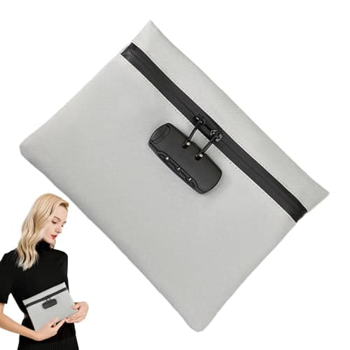 Bags With Combination Lock, Theft-Proof Container, Portable Carry Handle Bag, Waterproof Container For School Beach Travel Home Gym Office Camping