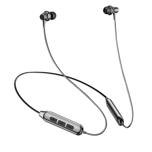 Neckband Headphones Wireless for Running Gifts Bluetooth 5.0 Microphone
