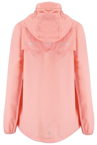 Mac in a Sac Origin II Waterproof Packable Jacket Unisex, Soft Coral, XS — view 5