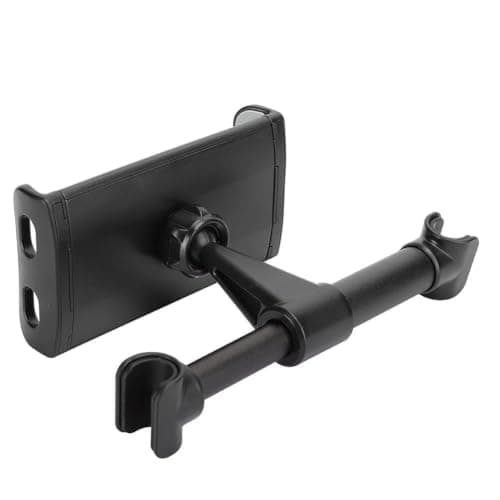 Yosoo Health Gear Adjustable Car Back Seat Phone Mount Tablet Mount ABS Aluminum Alloy 360 Rotation Fits 4 to 11 Inch Devices Rear Seat Holder for Kids Family Travel