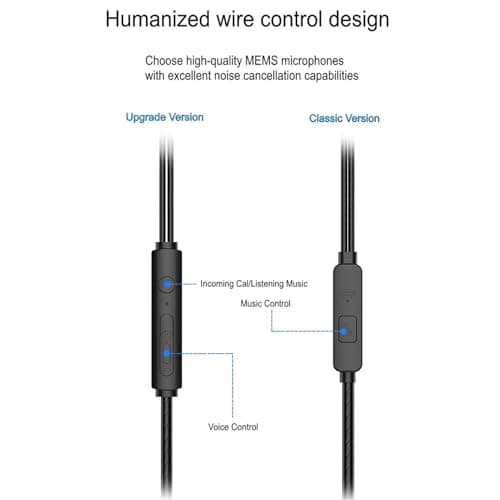 Headphones Wired Immersive Experience Noise Reduction Skin-Friendly — view 5