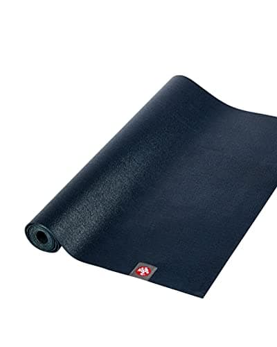 Manduka eKO Superlite Yoga Mat for Travel - Lightweight, Easy to Roll and Fold, Durable, Non Slip Grip, 1.5mm Thick, Midnight Blue, 71" x 24" — view 3