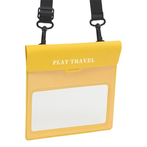 Tablet Sleeve for Travel and Outdoor Use, Yellow