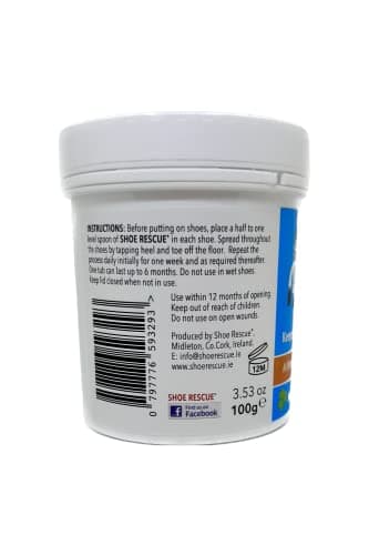 Shoe Rescue Natural Deodoriser Powder Odour Eliminator for Foot & Shoes — view 3