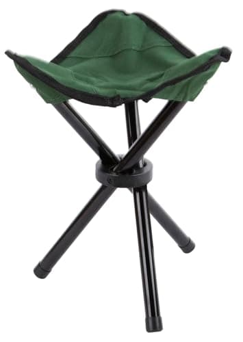 Unibos | Folding Stool Tripod Tall Lightweight Camping Chair Stool Compact Portable Fishing Tripod Collapsible for Outdoor Travel Walking Garden Backpack Hold Up 100 KG