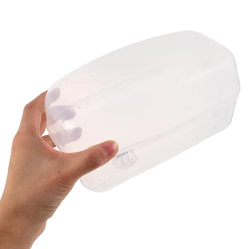 Veemoon Diving Mask Case Hard Protective Storage Box for Scuba Snorkeling Gear, Portable White Diving Gear Container for Swim and Travel — view 4