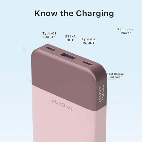 JUOVI Power Bank 10000mAh 35W Portable Charger — view 3