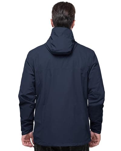 Outdoor Ventures Men's Waterproof Jacket Lightweight Windproof Rain Coats — view 2