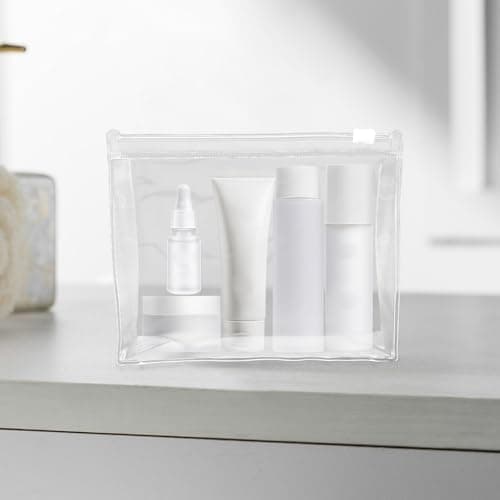 10pcs Travel Make up Bag PVC Toiletry Bag with Large Opening — view 5