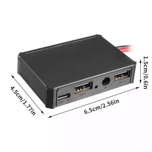 Converter Solar Panel USB Voltage for STABILIZER Power Adapter Regulator Charger, With 2 USB Ports, 1 USB-C Port, And 1 DC Port, Sutiable For Solar Panels — view 2