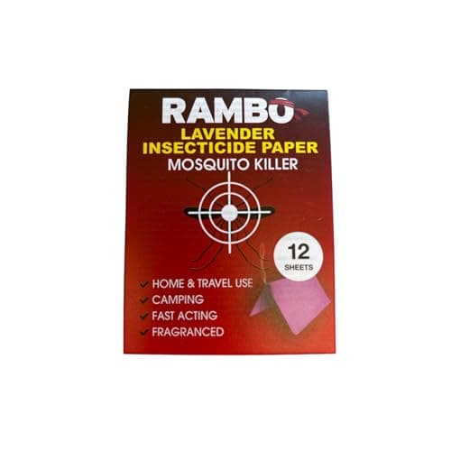 Rambo Camping & Travel Kit – Insect Repellent Coils, Papers & Spray — view 4