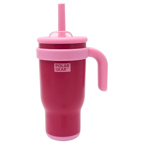 Polar Gear 520ml Travel Insulated Tumbler with Straw and Lid - Spill-Proof
