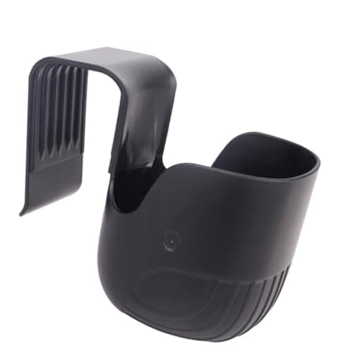 ABS Ride Cup Organizer for Travel Seating Areas, Clip-on Drink Holder Design, Daily Commute Helper, Single Pack Seat Side Beverage Organizer Travel Bottle Rest Caregiver Ride Accessory Commute Road — view 5