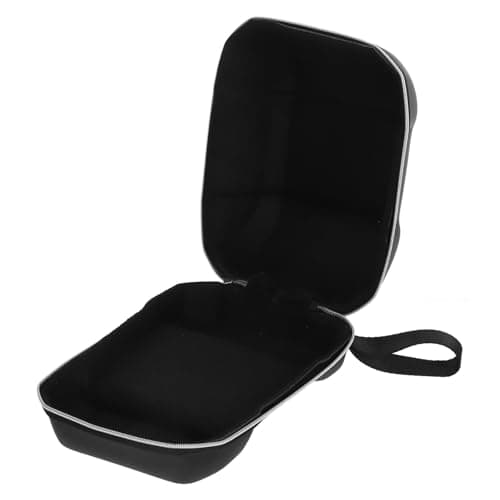 TOPBATHY Snowboard Goggles Box Waterproof Zipper Closure Portable Black