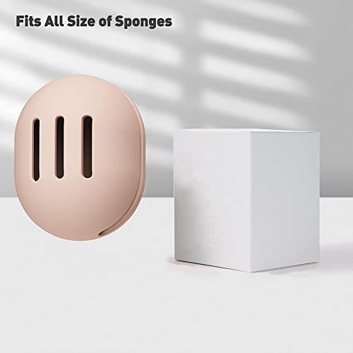 1 Piece Makeup Sponge Holder Silicone Beauty Sponge Blender Case Travel — view 5