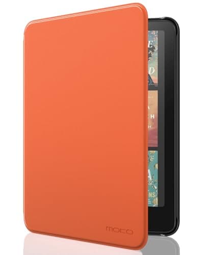 MoKo Case for 7" Kindle Paperwhite 12th Gen&Colorsoft 2024, Orange