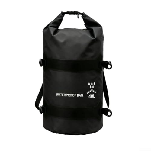 Waterproof Motorcycle Pannier Bag 40L PVC Saddle