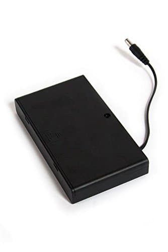 Digislider 8 AA Battery Holder 12V Power Pack with DC Plug & On/Off Switch - for CCTV, Arduino, LED Strips, Motors — view 3