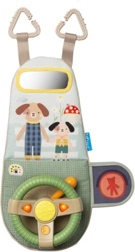Taf Toys Car Seat Toy - Interactive Baby Infant Car Toys with Lights & Realistic Sounds for Babies - Stimulating Car Travel Entertainment - Perfect for Car Seat & Travel - 12 months + Boy Girl