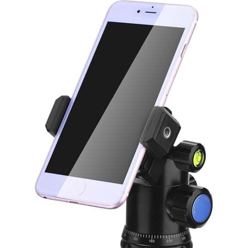 eBoot Universal Monopod Tripod Adapter Smartphone Holder Mount for iPhone 6Plus 6, iPhone 7Plus 7, Samsung Galaxy (Screw Mount) — view 5