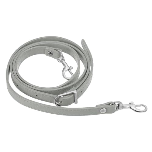 PATIKIL Faux Leather Purse Strap Replacement,47 Inch, Grey