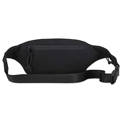 JOHNNY URBAN Fanny Pack Bum Bag Women & Men Black - Toni - Hip Bag Made of Cotton Canvas for Festivals, Sports & Travel - Water-Repellent — view 2