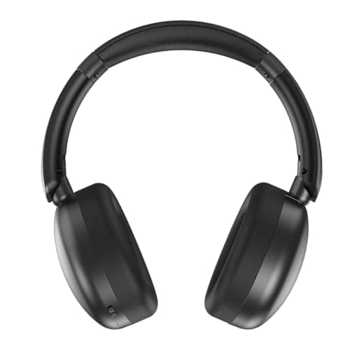 Sumvision Wave BX Headphones Wireless And Wired Bluetooth Headphones Over Ear Wireless Headset With Clear Voice Capture Active Noise Cancelling Microphone USB C,Deep Bass,Stereo Sound,40hrs Playtime — view 5