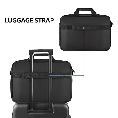 KROSER Laptop Bag 15.6 Inch Briefcase Laptop Shoulder Messenger Bag Office — view 6