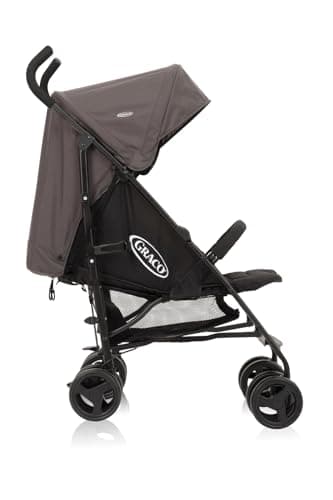Graco TraveLite Compact Stroller/Pushchair - Suitable from birth to approx. 3 years (15kg). Lightweight at only 7kg, Black/Grey fashion — view 5