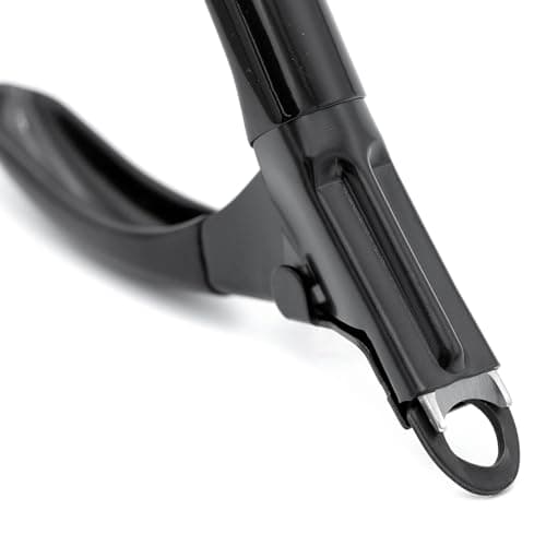 Jeffers Pet Nail Trimmer Large Hole Black – Guillotine Clippers for Dog, Cat, Puppy & Small Animal Grooming – Stainless Steel Blade, Non Slip Grip, Pet Grooming Tool for Home & Travel — view 4