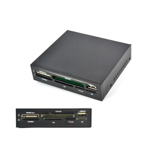 Erpmlyo Card Reader USB Hub Multi-Function for 3.5 Inch HDD Case Inbuilt — view 3