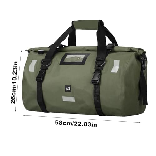 Motorcycle Bag Waterproof Reflective Travel Backpack — view 6