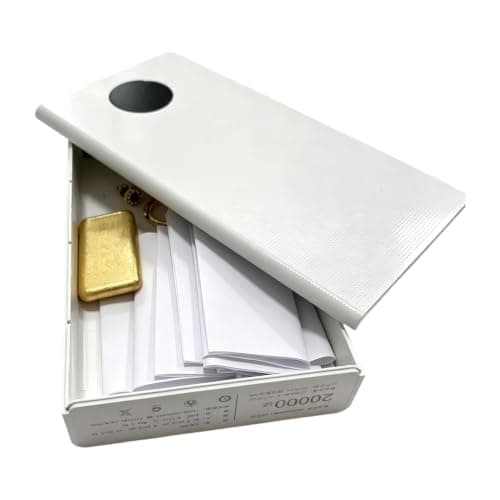Fake Power Bank Secret Safe, Portable Travel Anti-Theft Storage