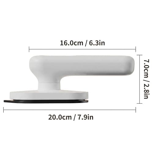 Ameble Cordless Mini Iron for Crafts & Clothes, Portable Craft Iron with Fast 30-Second Heat Up, 90° Rotatable Handle for Flat & Vertical Ironing, Heat Press for Sewing — view 5