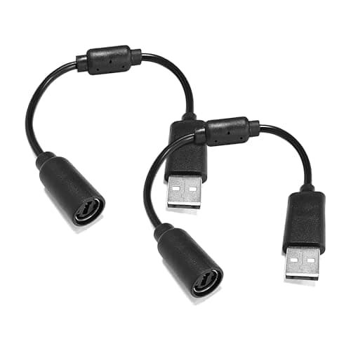 Desenda 2 PCS Replacement Dongle USB Breakaway Cables, Guitar Adapter