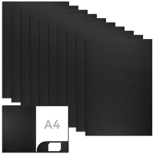 10 Pieces A4 Kraft Paper File Folder 31 x 22 cm A4 Folders