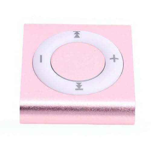 ASHATA Aluminum Alloy Portable Music Player with Speaker (Rose Gold) — view 2