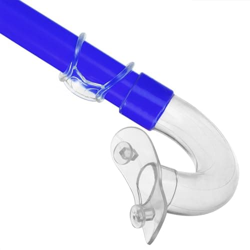 Hardys Kids Snorkel Set - Two Piece Snorkel Mask, Adjustable Strap and Comfortable Fit - Watertight Seal Diving Mask & Mouthpiece - Snorkeling Scuba Mask for Swimming and Holidays (Blue) — view 3