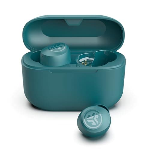 JLab Go Air Pop+ True Wireless Earbuds with Mic - Bluetooth, Teal