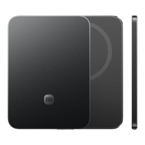 Xiaomi UltraThin Magnetic Power Bank 5000mAh, 15W Magsafe,Graphite Black