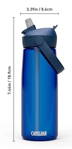 Camelbak THRIVE FLIP STRAW 740 ml – sport bottle – on-the-go flow valve – dust cover – swivel handle – for hiking and driving – Oxford, size: OS — view 4