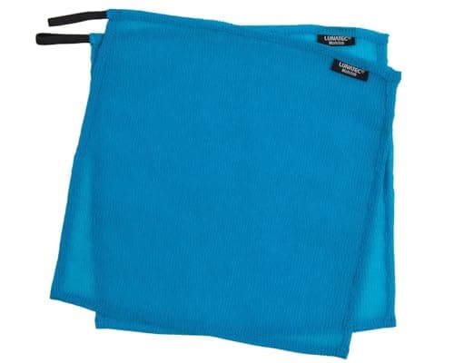 LUNATEC Self-cleaning Flannel Face Cloth Washcloth. Light Exfoliation, Stays Odor-free & Dries Fast. Ideal for Camping, Backpacking, Gyms & Campervans. Compliments Travel Towels