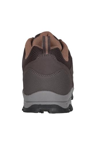 Mountain Warehouse McLeod Mens Wide-Fit Walking Shoes Dark Bro 12 — view 4