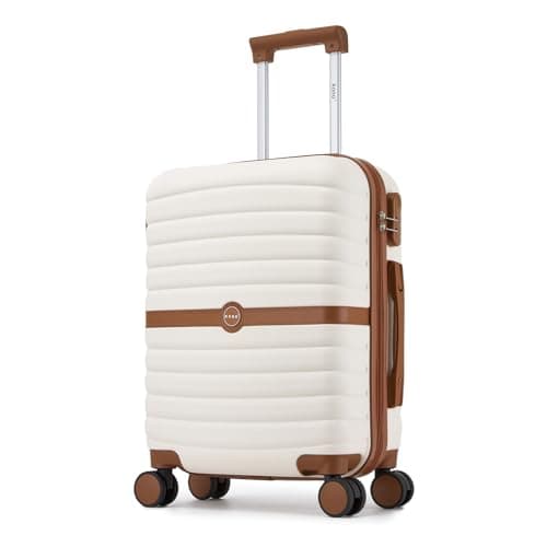 Kono Cabin Hard Shell Suitcase, Lightweight ABS+PC Carry On Hand Luggage