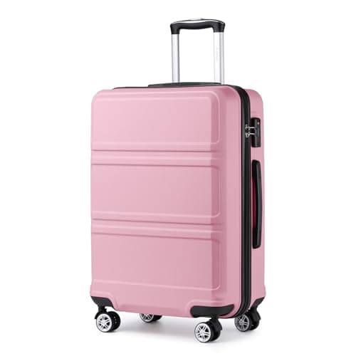 Kono Large Suitcase Lightweight ABS+PC Hard Shell 28 inch Checked Luggage