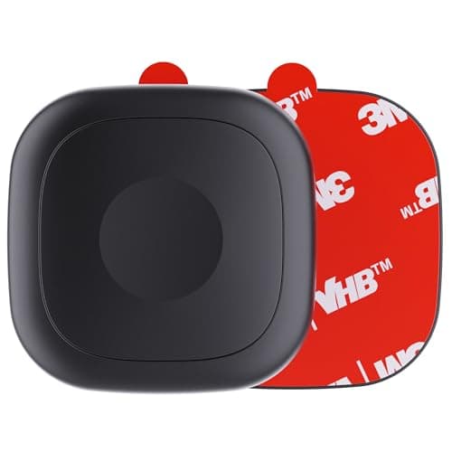 2 Pack for Tile Life360 Mate 2024/2022 Bluetooth Tracker Adhesive Mount, Silicone Waterproof Case with 3M Adhesive Sticker Stick on Car/Bike/Luggage, Hidden Tile Mate Full Protective Holder Anti-Lost
